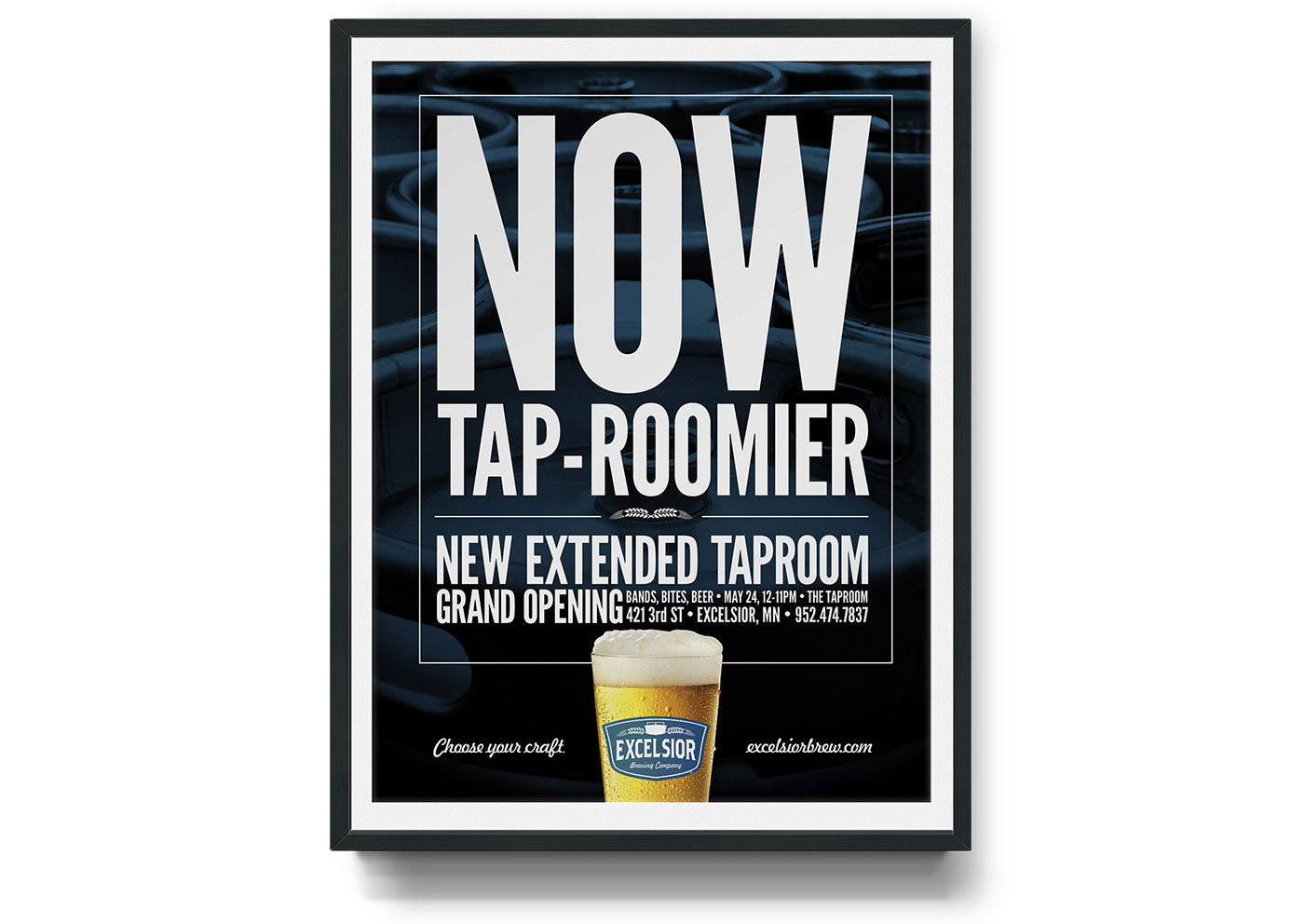 EBC taproom poster